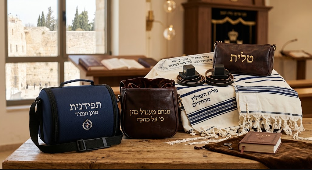 שומרים על המצוות בסטייל: המדריך לבחירת תפידנית, תיק תפילין וסט טלית ותפילין