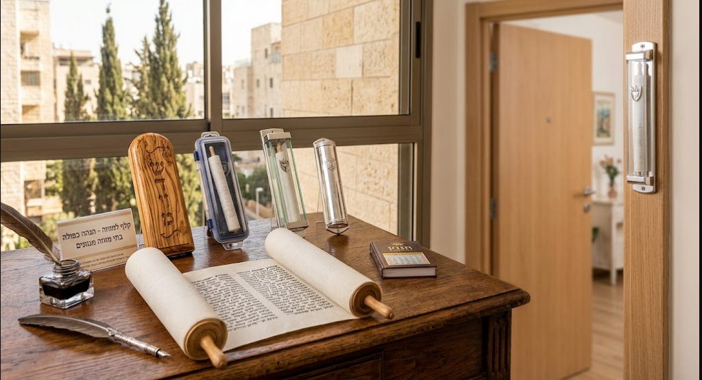 מדריך מזוזות לבית: איך בוחרים בית מזוזה וקלף למזוזה כשר ומהודר?